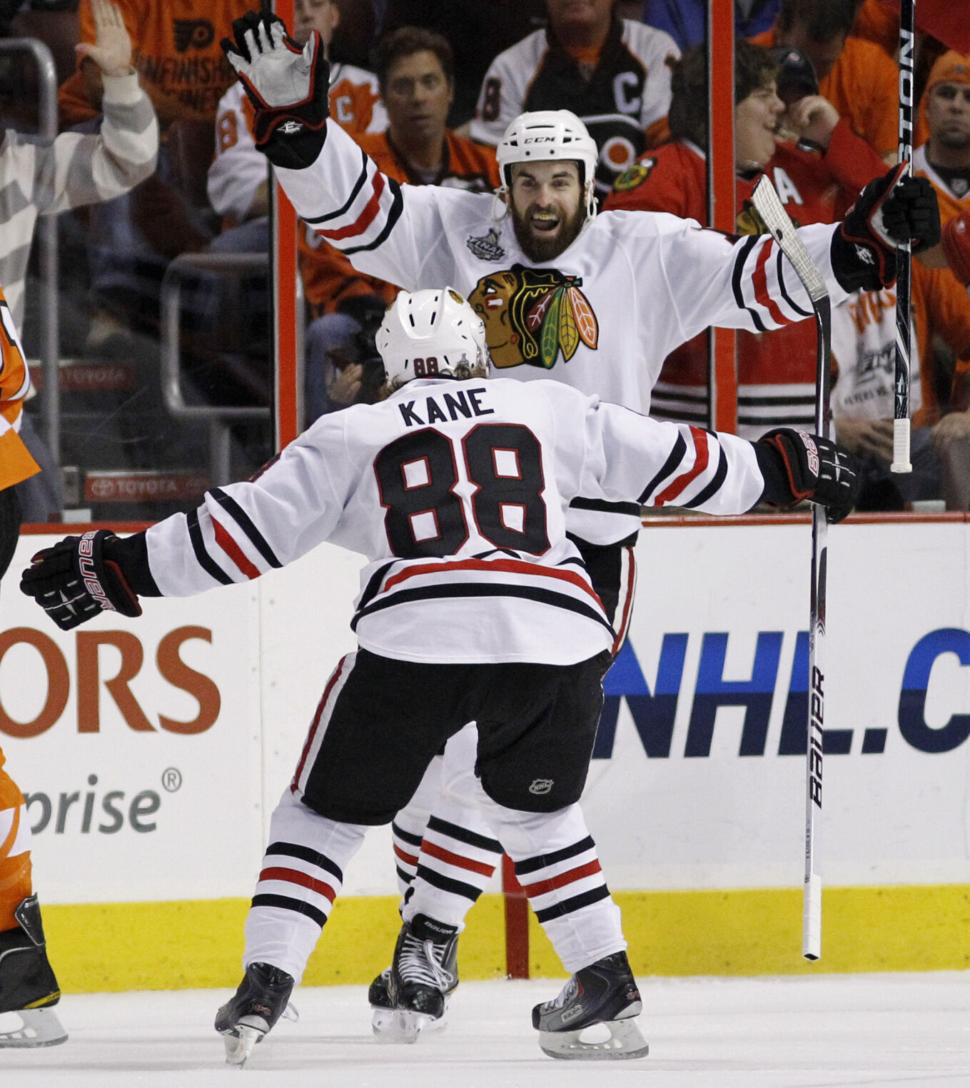 2010: Patrick Kane's OT goal lifts Chicago Blackhawks to first Stanley Cup title since 1961